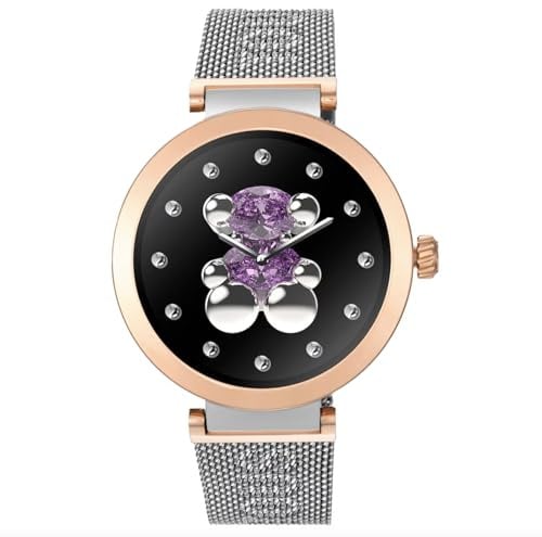 TOUS Reloj smartwatch con brazalete de acero S-CONNECT