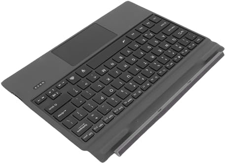 Zunate Clavier Détachable, Clavier de Voyage Bluetooth avec Fonction Rétroéclairée et Conception Anti-éclaboussures, Installation Rapide, adapté pour Ordinateur Portable Latitude 7320