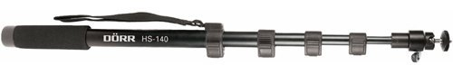 Dörr 380410 Selfie Handstativ HS-140 inkl. Kugelkopf, Kameragewinde schwarz