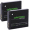 PATONA 2X Premium NB-6L Batterie 1000mAh Compatible avec Canon Digital Ixus 85 is 95 is 105 200 is 300 HS 310 HS PowerShot D10 D20 S90 S95 S120 SX240 HS SX260 HS SX530 HS SX540 HS NB6L NB 6L