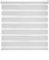 Blindecor Lira doppelrollo - duo rollo tag und nacht Silbergrau - 140 x 180 cm (Breite x Länge) | Stoffgröße 137 x 175 cm | Fensterrollo zebra