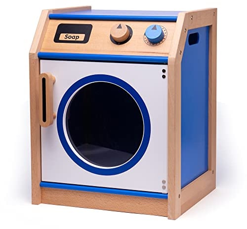 Tidlo Wooden Washing Machine - Pretend Play