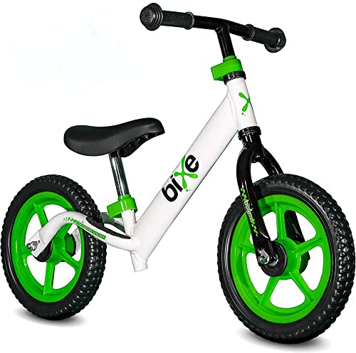 Bixe 12 Zoll Kinder Laufrad ab 2 Jahre - Balance Bike für Kinder von 2 bis 5 Jahren - Lauflernrad ohne Pedale mit Luftreifen - für Jungen und Mädchen - 12 inch Rad - Ultraleicht