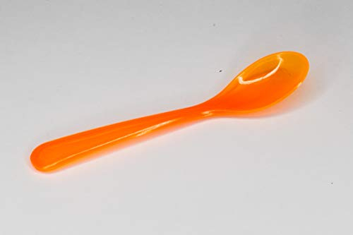 Kimmel 21-000-3312-1 - Cuchara para huevos (6 unidades, plástico), color naranja transparente