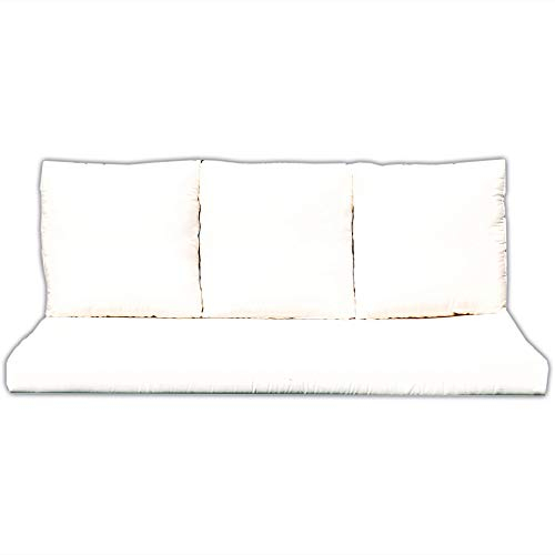 Teako Design 162 x 69 cm Auflage für Gartenbank Treviso TB-1067 Auflage auswählen Creme