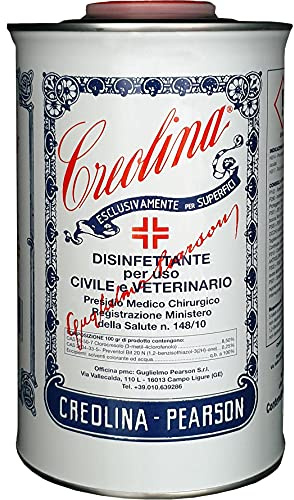 12 Stück CREOLINA PEARSON ORIGINAL DISINFETTANTE LT.1