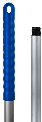 Blake & White Socket Mop Handle Aluminium - Purely Smile Lightweight & Rust Resistant Blue Mop Handle with Extended Grip for Comfortable Use - 135L x 3W cm (PS8041)