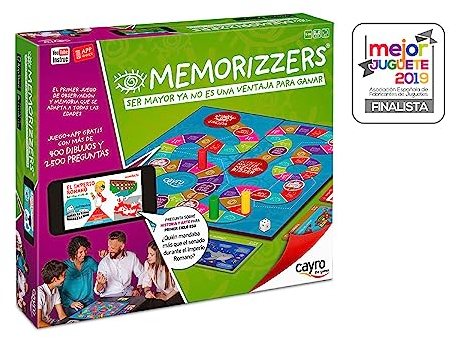 Cayro – Lernbrettspiel – Mehrfarbig – Für alle Altersgruppen – Entwickelt kognitive Fähigkeiten – Enthält detaillierte Anweisungen – Perfekt zum Verschenken
