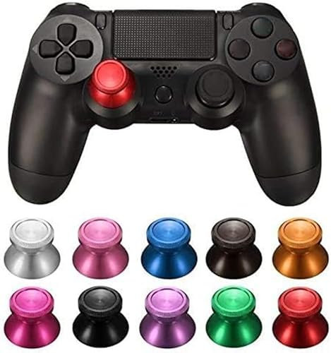 Capuchons en silicone en forme de champignon pour manette de Xbox 360 Vert aluminium