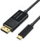 CableCreation Bidirectional 8K USB C to DisplayPort Cable 1.8m,Thunderbolt 3 to DP 1.4 Cable,DisplayPort to USB C Cable Support HDR, 8K@60Hz, 4K@144Hz, 2K@165Hz, DP 1.4 to USB C Cable,6FT
