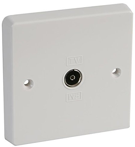 1G TV/FM Koax SKT | Schalter/Steckdosen-Switcher/Steckdosen-Switcher, elektrisch, 1 Stück – 7265