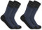 Carhartt Herren Heavyweight Synthetic-wool Blend Boot 2 Pairs Socks, DENIM, L EU