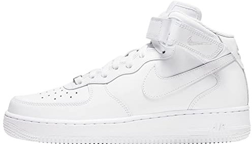 NIKE Air Force 1 '07 Mid, Sneaker Donna, Bianco, 43 EU