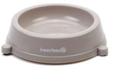 Beeztees - Katzennapf - Anti-Rutsch - Beige - 17x17x3,5 cm - 200 ml