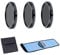 Camera Lens Neutral Density Filter ND2 ND4 ND8 Filters Bundle Set For Canon EOS R50 Mirrorless Camera with Canon RF-S 18-45mm f/4.5-6.3 IS STM Lens