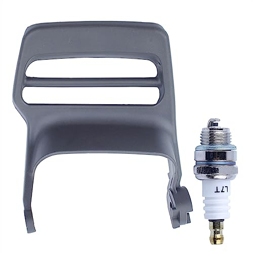 MANGRY Vorderer Bremsgriffschutz Zündkerze passend for Husqvarna 357XP 357 359 EPA Kettensäge Ersatz 537159302 Kettensäge Ersatzteile