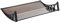 Vordach Haustür, Kunststoff, Aluminium, Pultbogenvordach, Überdachung, Vordach für Haustür Pultbogenvordach Polycarbonat Pultvordach Überdachung, PP Halterung (100 * 150 cm – braun)