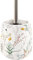 Klobürstenhalter aus Keramik mit Blumendesign für das Badezimmer