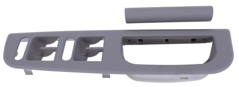 Türgriff Blenden Innentürgriff Verkleidung Innenverkleidung Fensterheber Abdeckung Türgriffverkleidung Zuziehgriff Innen Tür Blende Griff grau vorne links für Passat B5 für Passat B5.5 Golf 4 für Bora