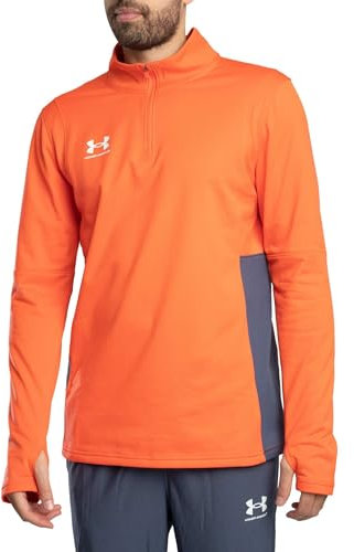 Under Armour Men's Challenger Midlayer, Tracksuit Top for Sports, Gym, and Training Sessions, Fast-Drying Men's Quarter-Zip Gym Top
