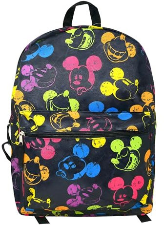 Mickey Mouse Uni Kinder-Rucksack, klassisch, für den täglichen Gebrauch, mehrfarbig, Größe M, Mehrfarbig, Medium, Klassischer Rucksack für den täglichen Gebrauch