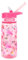 Queenshin Gourde Enfant,650ml Gourde Paille Portable,Robuste et Durable,Ouvrez le Couvercle en un Seul Clic,Anti Fuite,Sans BPA,Bouteille D'eau Flamant Rose,Adapté à Lécole et Les Sports et Voyages