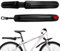 Mountain, Gravel Mudguard, wasserdicht, verlängerter Spritzschutz, reflektierend, Sicherheitsband, schwarz, lange Größe für Offroad-Radfahren, 55,9 x 9,8 x 9,7 cm