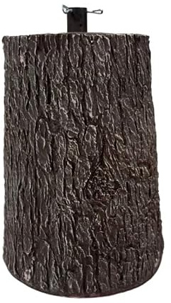 Base Tronco Decorativo per Alberi di Natale – Effetto Legno Naturale – Supporto Stabile per Alberi Artificiali – Design Realistico con Corteccia (⌀35x45 Cm | Albero 210 e 240 Cm)