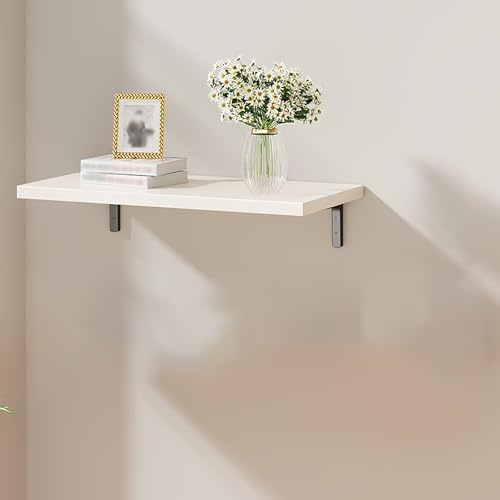 YCCYHQ Over Radiator Shelf Above, Radiator Cover Shelf for Home, Space-Saving Storage Rack, Need to Punch(White,80x20 cm/31.5x7.9 in)