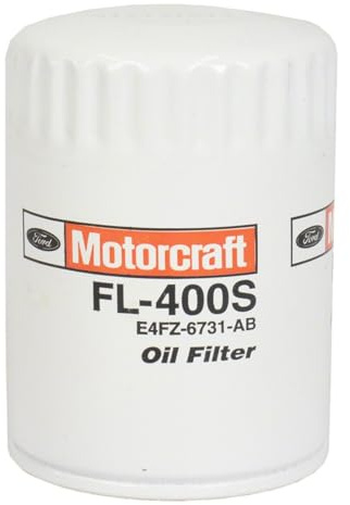 Motorcraft Engine Oil Filter - FL-400-S (OE Replacement for Select Models and Years of Ford, Lincoln, & Mercury Vehicles)