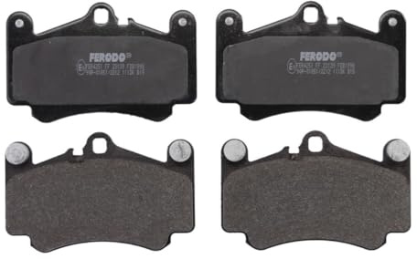FERODO FDB1998 Bremsbelagsatz Bremsbeläge Vorne ohne Zubehör Kompatibel mit PORSCHE 911 996