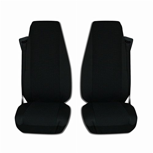 TEXMAR LKW Sitzbezüge schwarz Lux Stoff 2 Stück