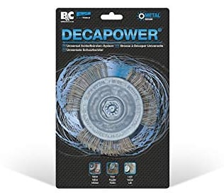Brosse à décaper DECAPOWER spécial métal