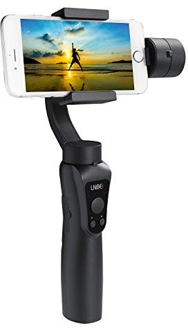 LNBEI L6 Smooth 3-Axis Gimbal stabilizer Portable PTZ Stabilizer for iPhone 8 X Xiaomi Samsung S9 S8 S7 Panorama Mode Smartphone Gopro Sports Camera