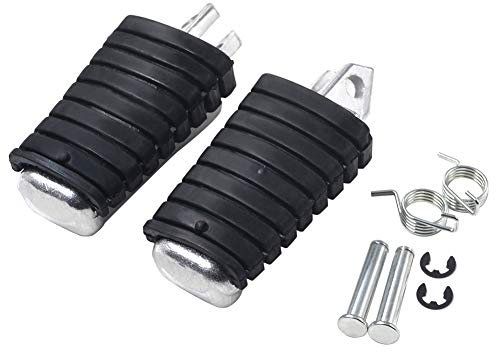 AHL Repose-Pieds Avant pour Yamaha XVS650 V-STAR/DRAG STAR 1997-2012 / Yamaha XVS125 DRAG STAR 125 2000-2004