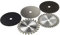 85mm HSS Circular Saw Blade Diamond Saw Blade Cutting Disc Rotary Tool 5PCS