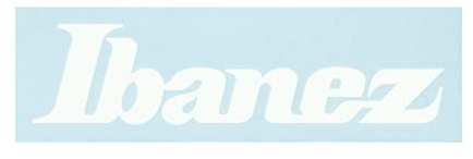 IBANEZ Sticker White Logo 230 mm x 56 mm