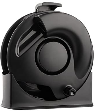 goobay 60571 Mobiler Kabelaufroller für EV Ladekabel Typ 2 (11KW / 22KW) / Elektroauto Kofferraum Organizer für EV-Ladekabel/Aufbewahrung für Autoladekabel/Kabelwickler E-Auto Ladekabel, Schwarz