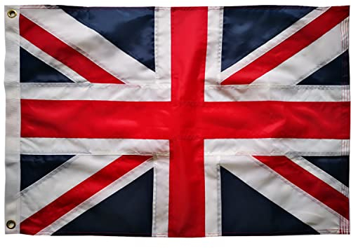 Bandiera Union Jack Bandiera britannica 60x90cm- Strisce cucite all'aperto all'interno bandiera del Regno Unito bandiere UK bandiera bandiera in nylon occhielli in ottone Banner