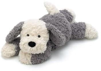 Jellycat Tumblie Sheep Dog Medium - L: 11 cm x l: 35 cm x h: 12 cm