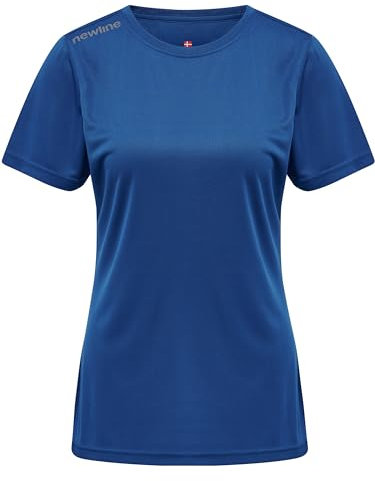 Newline Damen Women Core Functional S/S T-Shirt, True Blue, 3XL EU