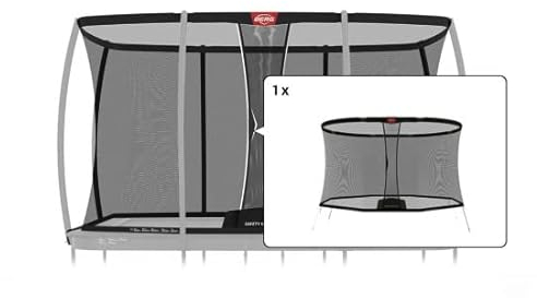 BERG Trampolin Sicherheitsnetz Teil - Ultim Sicherheitsnetz Deluxe XL - Los Net 410 x 250 cm