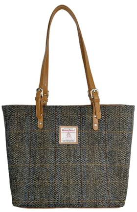TAILORMAP Harris Tweed Große Tragetasche für Damen, Nr.992, Large