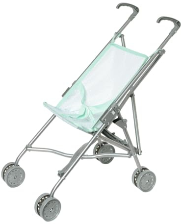 Oxybul | Poussette pour poupée Vert d'eau | 18 Mois - 5 Ans