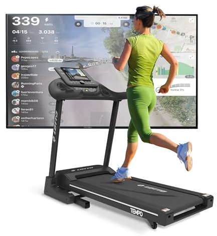 New 2024 LOTTO Official Licensed Product Tempo Laufband klappbar elektrisch,4.75 PS,bis 130kg,Bluetooth,Fitshow,Kinomap,Zwift,automatische Steigung,LED-Computer,1-18km/h,Laufgurtfläche 140x45cm