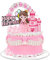 Prinzessin Cake Topper,10 Stück Prinzessin Schloss Kuchen Dekoration,Prinzessinnen Tortendeko,Baby Shower Deko für Mädchen Dusche Kuchen Dekoration Hochzeit Geburtstag Party Dekorationen