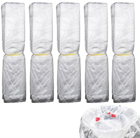 500 Piezas De Revestimientos De Baño Para Pies Desechables, Bolsas De Pedicura Portátiles De Plástico Transparente Para Pies, Revestimientos Para Cuencos De Pedicura, Bolsa De Baño Para Pies Para Spa,