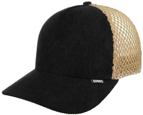Djinns - Casual Cord´n Mesh (Black/Bisque) - Trucker Cap Meshcap Hat Kappe Mütze Caps
