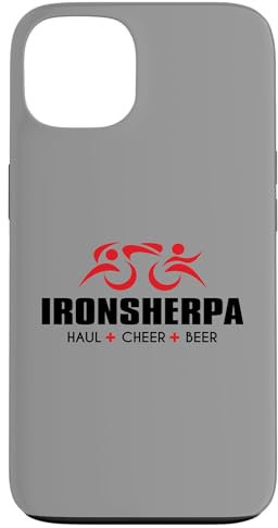 Hülle für iPhone 13 IRON SHERPA Haul Cheer Beer Triathlete Triathlon Inspired