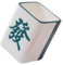 MOLUCKFU Wasserbecher in Mahjong-form Keramikbecher Doppelwandiger Kaffeebecher Teebecher Auslaufsicherer Kaffee-reisebecher Schwerer Becher Latte-art-becher Teetasse Mini-tasse Tassen